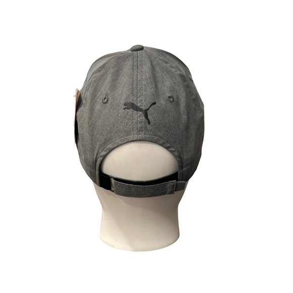 Mercedes Benz Puma Golf Gray Hat Cap Embroidered Logo Adjustable - Picture 3 of 5